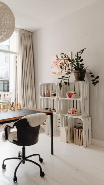fruitkistjes wit 14 stuks vintage  beschikbaar voor biedingen