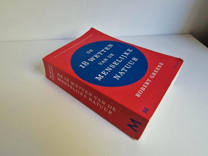 Robert Greene - De 18 wetten van de menselijke natuur, Boeken, Overige Boeken, Zo goed als nieuw, Ophalen of Verzenden