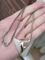 prachtige zilveren ketting, Sieraden, Tassen en Uiterlijk, Kettingen, Ophalen of Verzenden, Zo goed als nieuw, Zilver, Zilver