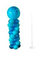 Ballonnen standaard wit 1 stuks zonder ballonnen. Nieuw, Hobby en Vrije tijd, Feestartikelen, Ophalen of Verzenden, Nieuw, Versiering