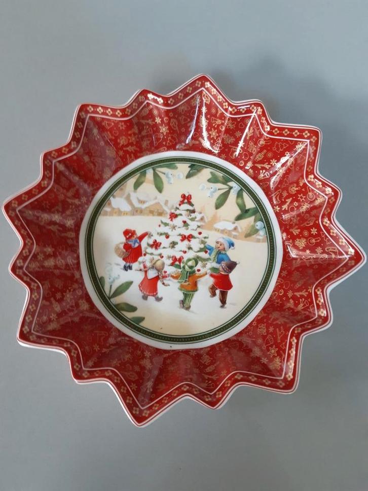 Stervormige Kerst schaal Villeroy en Boch Toy's Fantasy, Diversen, Kerst, Nieuw, Ophalen of Verzenden