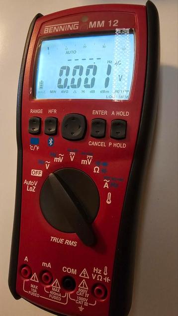 Benning MM 12 Multimeter - Zo goed als nieuw! beschikbaar voor biedingen
