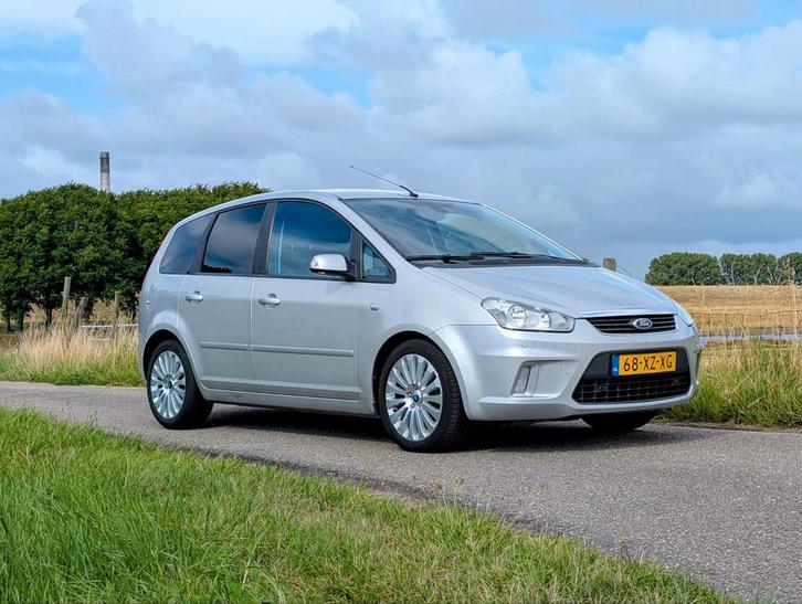 Ford C-Max 1.8 92KW 2007 Grijs, Auto's, Ford, Particulier, C-Max, Airbags, Airconditioning, Alarm, Android Auto, Apple Carplay
