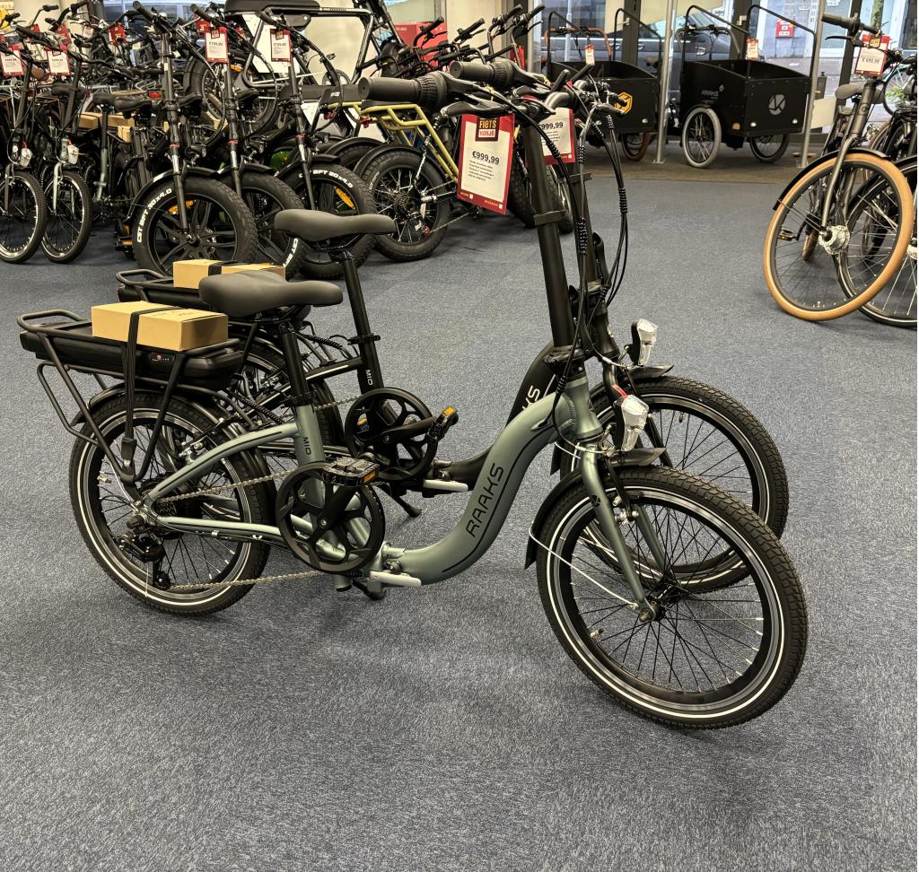 Fietshokje Raaks: Raaks Mio elektrische vouwfiets NIEUW, Fietsen en Brommers, Fietsen | Dames | Damesfietsen, Versnellingen, Niet ingevuld