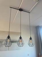 Mooie zwarte hanglamp industrieel, Ophalen of Verzenden, Zo goed als nieuw, Minder dan 50 cm