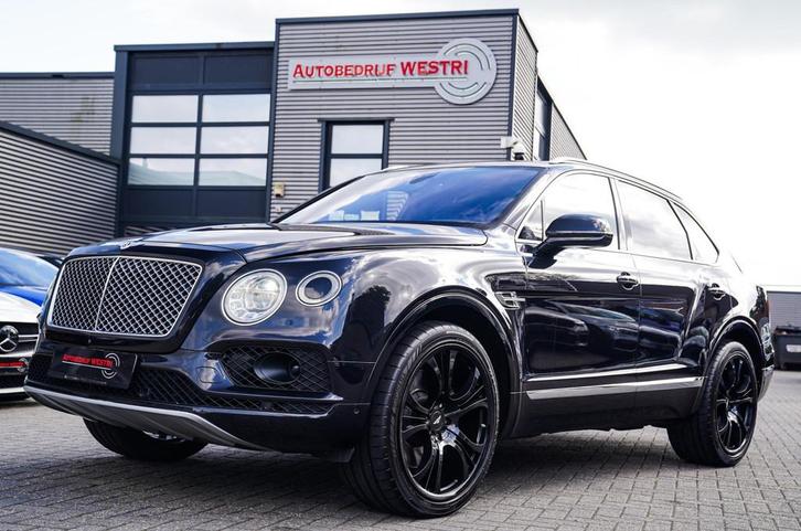 Bentley Bentayga 6.0 W12 | Massage | Panorama | Luchtvering, Auto's, Bentley, Bedrijf, Te koop, Bentayga, 4x4, ABS, Achteruitrijcamera