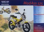 Folder MADASS 125 Sachs Bikes 2005, Fietsen en Brommers, Ophalen of Verzenden, Nieuw