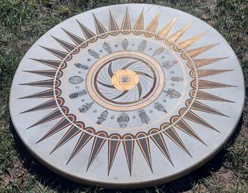 80 en 100 cm sjamaanse drums inclusief beater beschikbaar voor biedingen