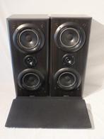 Philips vintage FB670 Luidsprekers 6ohm, Front, Rear of Stereo speakers, Philips, Gebruikt, Minder dan 60 watt