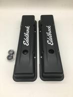 Te koop Kleppendeksel edelbrock (zwart) chevrolet c10 k10, Ophalen of Verzenden