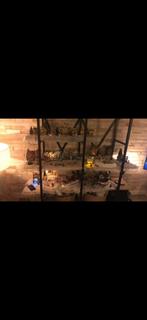 Partij kerst huisjes en poppentjes tekoop, Ophalen of Verzenden