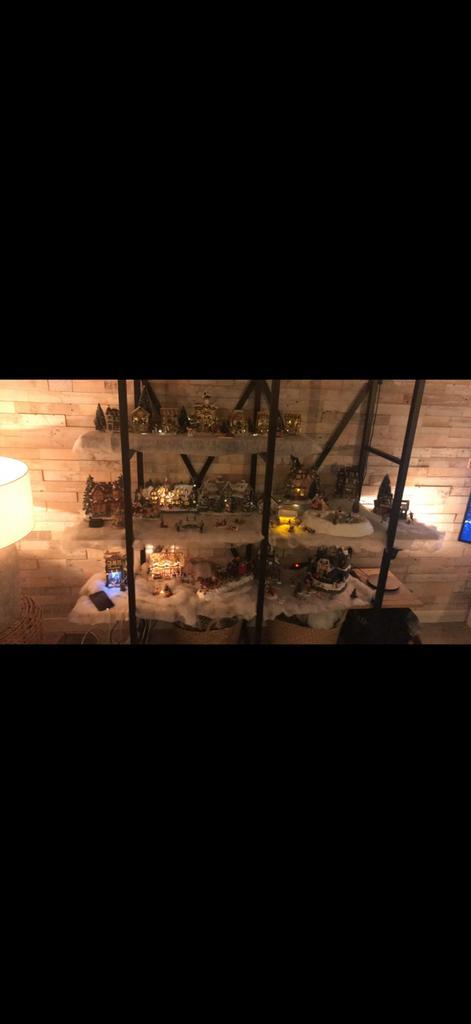 Partij kerst huisjes en poppentjes tekoop, Diversen, Kerst, Ophalen of Verzenden