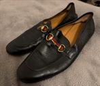 Gucci Loafers Leer, Loafers, Zwart, Ophalen of Verzenden, Gucci