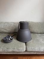 Ikea HEKTAR Hanglamp donkergrijs 38cm + lamp, Ophalen, Zo goed als nieuw, Metaal, Minder dan 50 cm