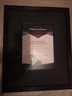 Alfa Romeo 4C CPZ Track Edition certificaat Collectors Item, Ophalen of Verzenden