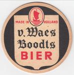 1 v WAES BOODTS BIERVILTJE, Ophalen of Verzenden, Gebruikt, Viltje(s), Overige merken