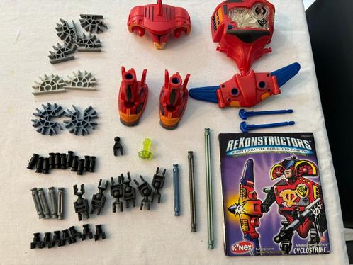 Knex k’nex rekonstructors cyclostrike compleet met boekje!, Kinderen en Baby's, Speelgoed | Bouwstenen, Zo goed als nieuw, K'nex