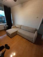 Slaapbank van leen bakker, Ophalen, Tweepersoons, Beige