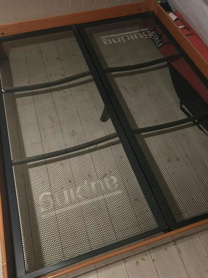 Auping Auronde 2 persoonsbed kersen, Huis en Inrichting, Slaapkamer | Matrassen en Bedbodems, Gebruikt, 160 cm, 200 cm, Tweepersoons