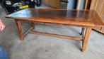 Vroeg antieke Franse kastanjehouten boeren tafel 210 cm, Ophalen