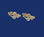 Prachtige 18 karaat Gouden Oorbellen Oorhangers edelstenen, Jw, Nieuw, Ophalen of Verzenden, Info@juwelenwereld.nl
