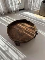 Chakki tafel, Ophalen of Verzenden, Zo goed als nieuw, Rond, Hout
