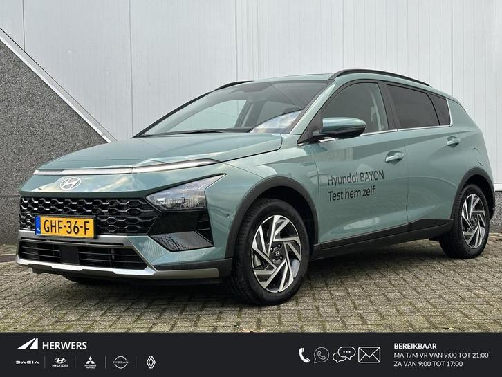 Hyundai Bayon 1.0 T-GDI Premium Sky / AUTOMAAT / Schuif kant, Auto's, Hyundai, Bedrijf, Te koop, Bayon, ABS, Achteruitrijcamera