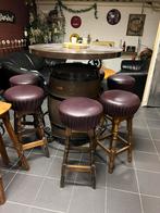 Sta tafel met barkrukken, Ophalen, Zo goed als nieuw