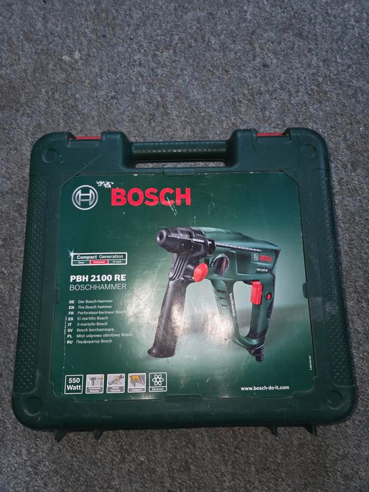 Bosch PBH 2100 RE Boorhamer, Doe-het-zelf en Verbouw, Gereedschap | Boormachines, Gebruikt, Boor- en/of Breekhamer, 400 tot 600 watt