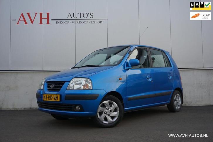 Hyundai Atos 1.1i Dynamic Automaat, APK: 09-2026, Auto's, Hyundai, Te koop, Atos, ABS, Airbags, Centrale vergrendeling, Elektrische ramen