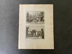 6 gravures Purmerend 1743 Tirion, Antiek en Kunst, Verzenden