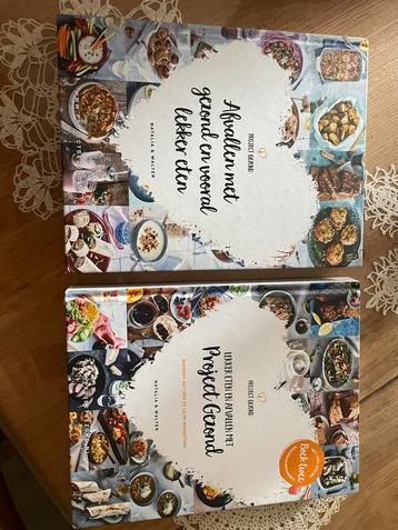 Project Gezond deel 1 & 2 - Kookboeken beschikbaar voor biedingen