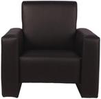 Kinder fauteuil zwart leer Ding Jamie, Ophalen, Nieuw