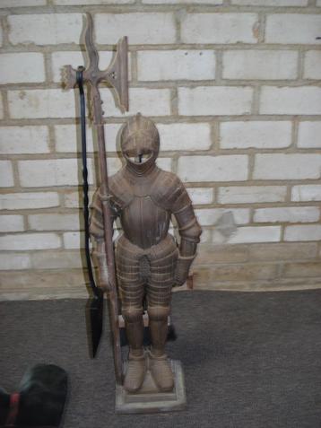 Haardset Haard set Ridder Orgineel jaren 50  Zeldzaam  84 cm beschikbaar voor biedingen