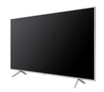 Samsung 4k qled 55 inch zilver smart tv mooie televisie, Ophalen, Zo goed als nieuw, Samsung
