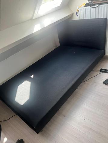 Boxspring bed 120x200 cm met hoofdbord  beschikbaar voor biedingen