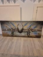 Metalen 3D schilderij, Huis en Inrichting, Woonaccessoires | Schilderijen, Tekeningen en Foto's, Ophalen, 125 cm of meer, Zo goed als nieuw