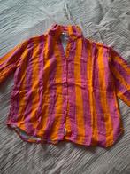 Dames Blouse One Size Roze/Oranje ZGAN, Ophalen of Verzenden, Zo goed als nieuw, Maat 38/40 (M), Overige kleuren