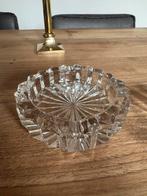 Oude glazen asbak -mooie geslepen asbak, Antiek en Kunst, Antiek | Glas en Kristal, Ophalen of Verzenden