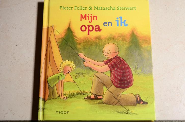 Matser Mijn opa en ik / Pieter Feller & Natascha Stenvert, Boeken, Kinderboeken | Kleuters, Zo goed als nieuw, Fictie algemeen