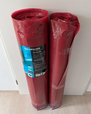 Ondervloer red-line, ongeveer 25 m2, 10 dB beschikbaar voor biedingen