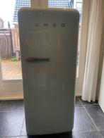 Mintgroene Smeg FAB28 Koelkast met vriesvak, Ophalen, Gebruikt, 200 liter of meer, 140 tot 160 cm