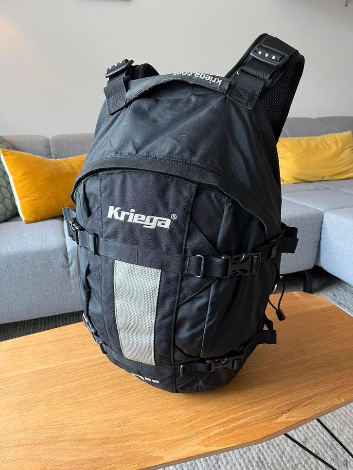 Kriega R25 motorrugzak, Motoren, Accessoires | Koffers en Tassen, Gebruikt, Ophalen of Verzenden