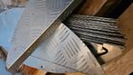 28 aluminium traptredes, Doe-het-zelf en Verbouw, Ladders en Trappen, Ophalen, Gebruikt, 4 meter of meer