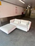 Ikea Söderhamn bank en hocker - gratis leveirng-, Ophalen of Verzenden, Zo goed als nieuw
