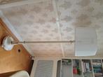 Karakteristieke staande schemerlamp, Huis en Inrichting, Lampen | Vloerlampen, Ophalen, Gebruikt, Hout, 150 tot 200 cm