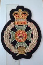 Royal Green Jackets Embroidered Blazer Badge, Ophalen, Landmacht, Engeland, Embleem of Badge