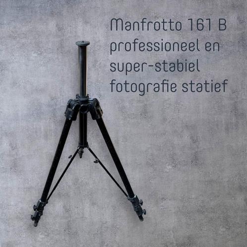 MANFROTTO 161B SUPER-STABIEL PROFESSIONEEL FOTOSTATIEF, Audio, Tv en Foto, Fotografie | Statieven en Balhoofden, Gebruikt, Driepoot