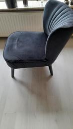 Leuk bijzet stoeltje, Huis en Inrichting, Stoelen, Ophalen, Gebruikt, Zwart, Eén