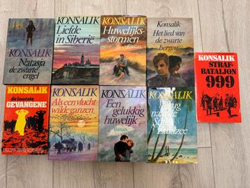 KONSALIK boeken collectie beschikbaar voor biedingen